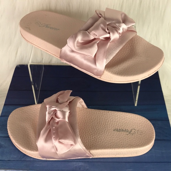 ✅Womens Open Toe Bow Knot Mules Slide Sandals. - Picture 7 of 7